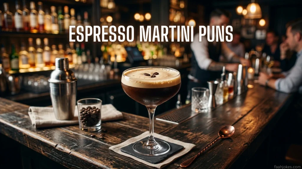 Espresso Martini Puns