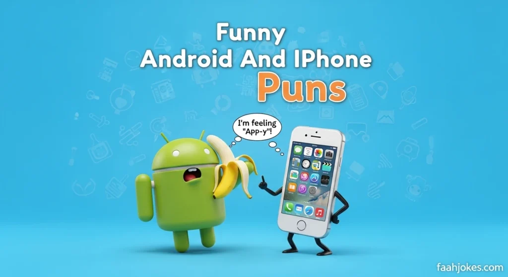 Funny Android And iPhone Puns