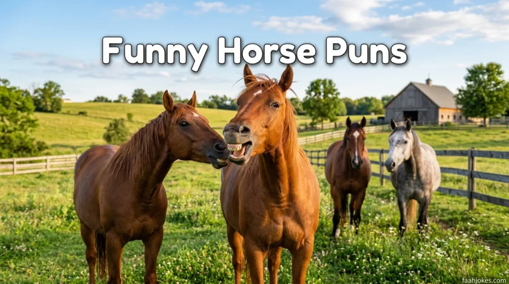Funny Horse Puns