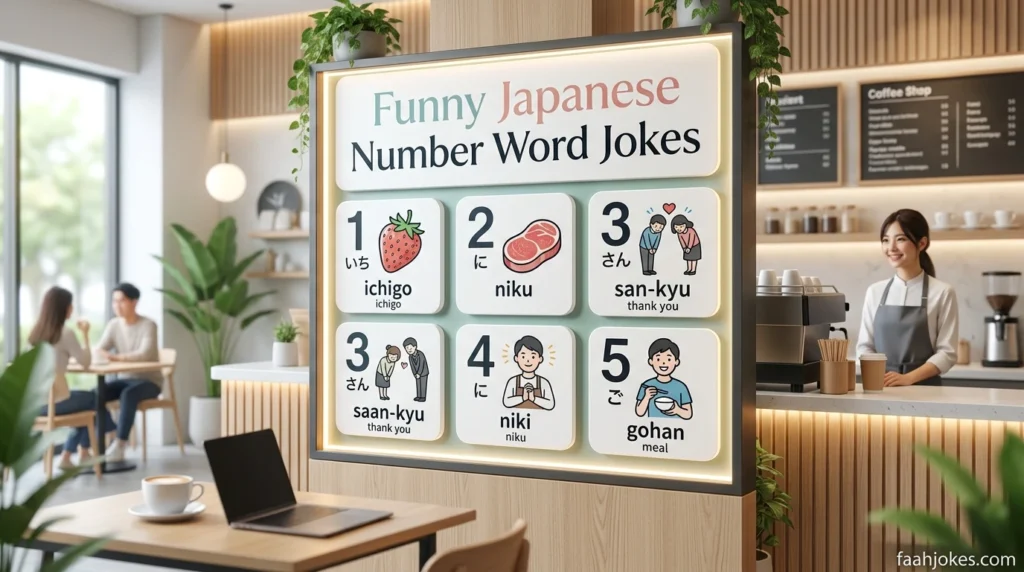 Funny Japanese Number Word Jokes