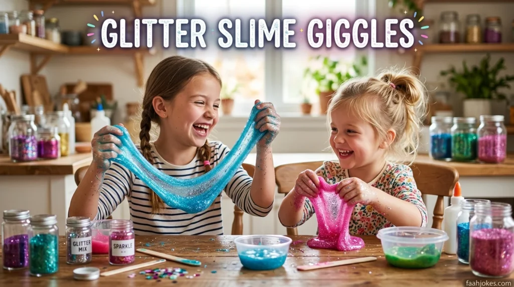 Glitter Slime Giggles