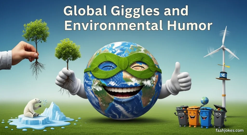 Global Giggles and Environmental Humor