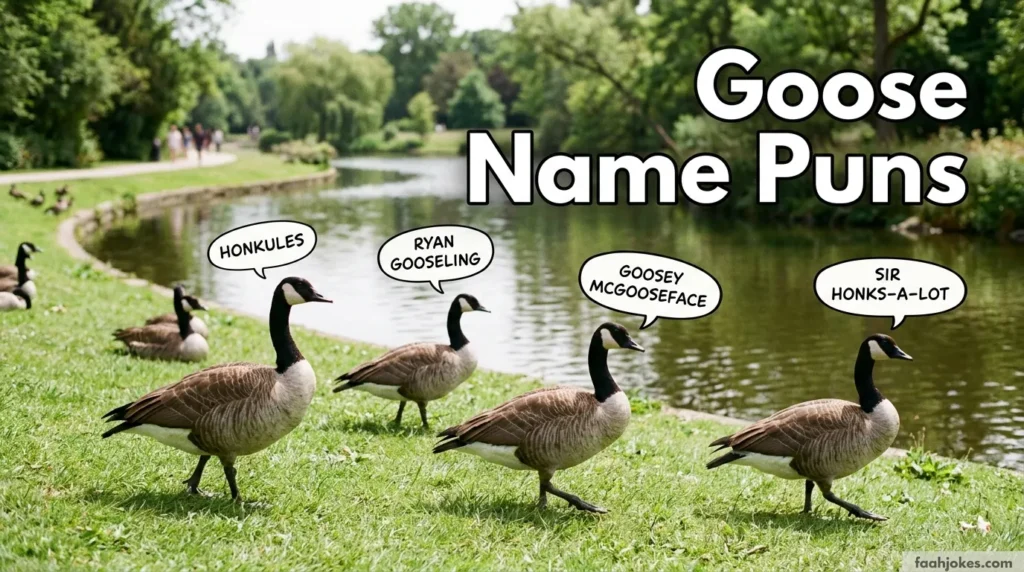 Goose Name Puns