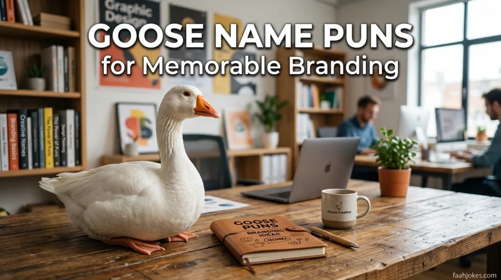 Goose Name Puns for Memorable Branding