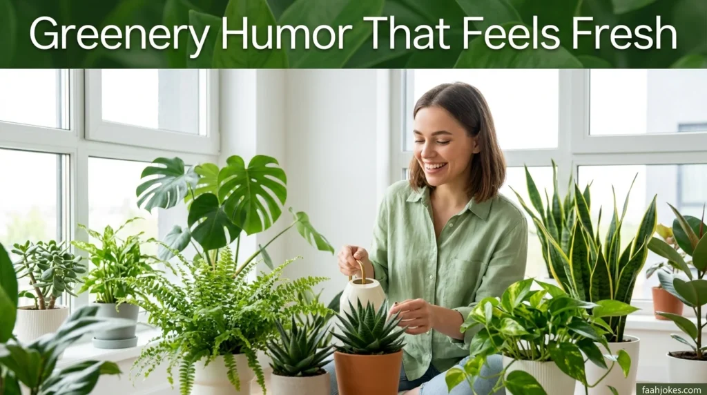 Greenery Humor That Feels Fresh