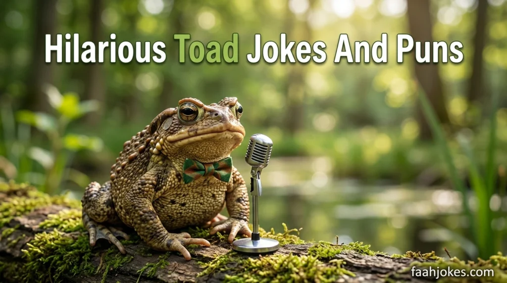 Hilarious Toad Jokes And Puns