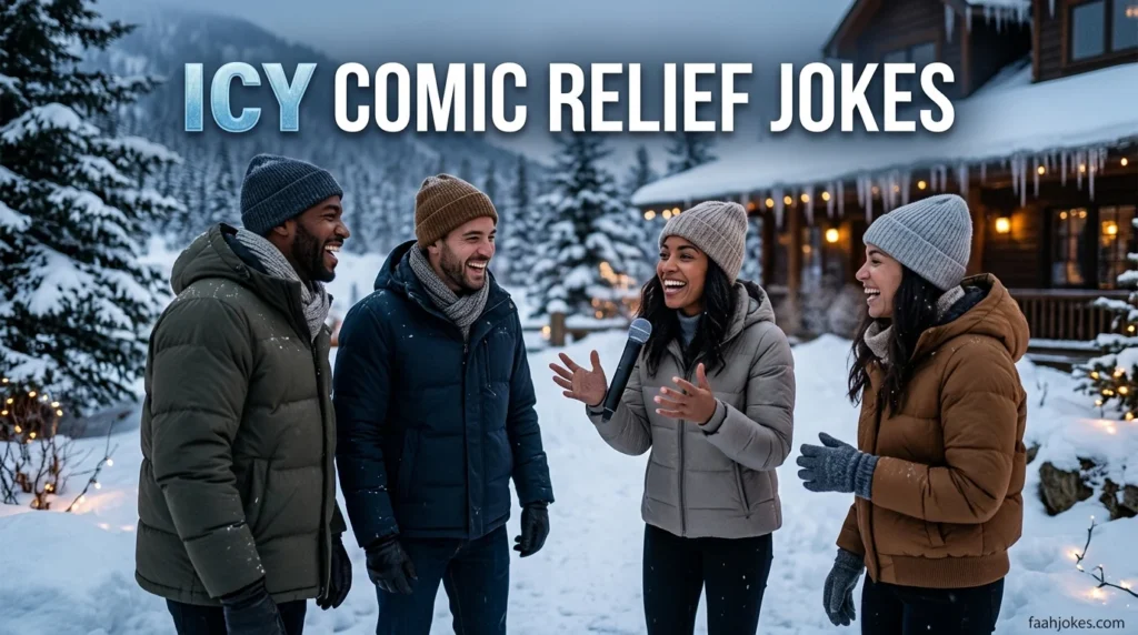 Icy Comic Relief Jokes