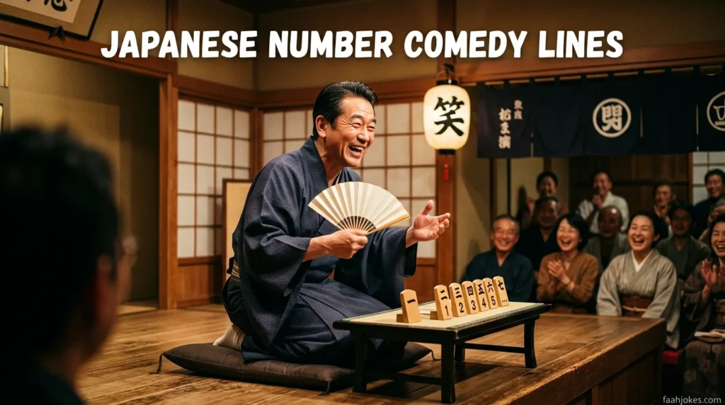 Japanese Number Comedy Lines