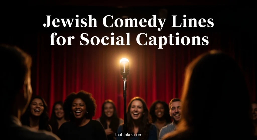 Jewish Comedy Lines for Social Captions