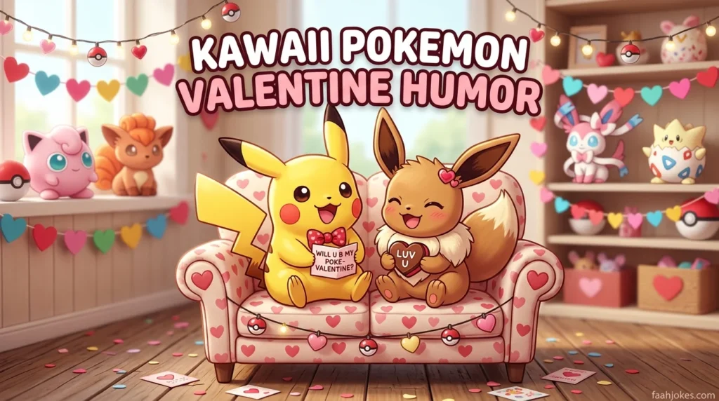 Kawaii Pokemon Valentine Humor