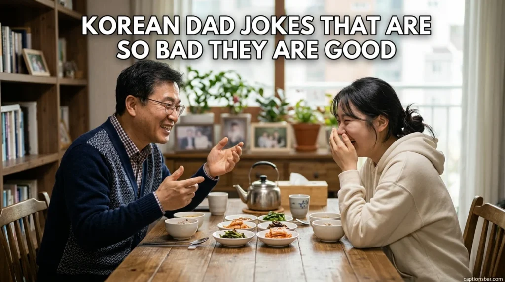 Korean Dad Jokes That Are So Bad They Are Good