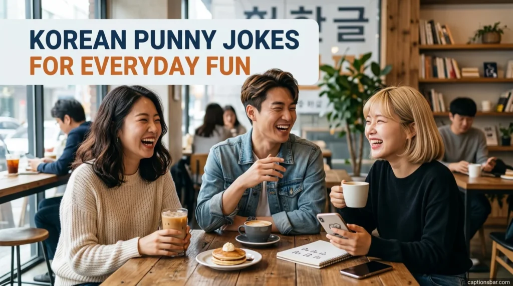 Korean Punny Jokes for Everyday Fun
