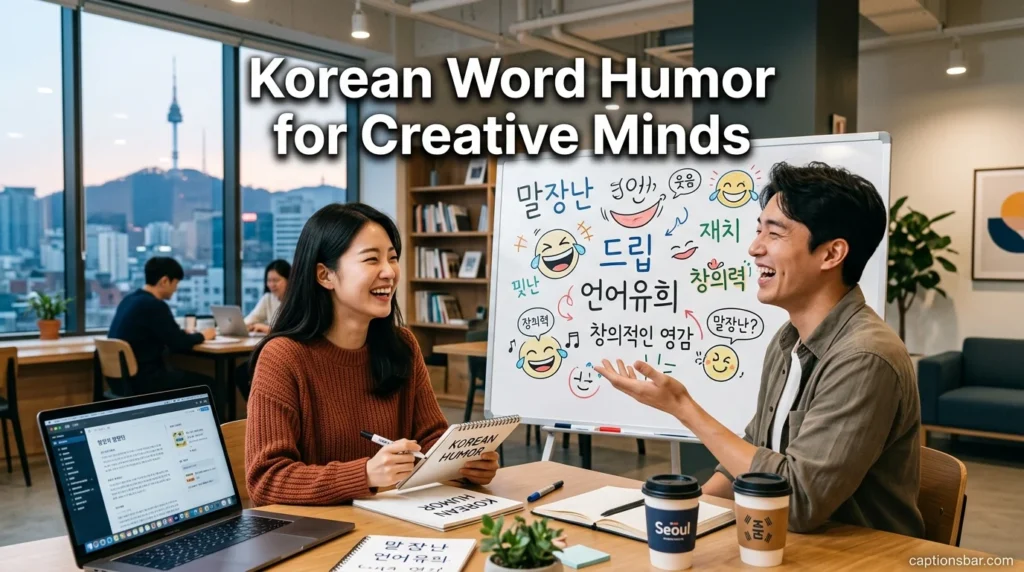 Korean Word Humor for Creative Minds