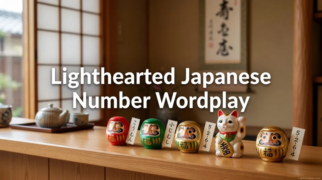 Lighthearted Japanese Number Wordplay