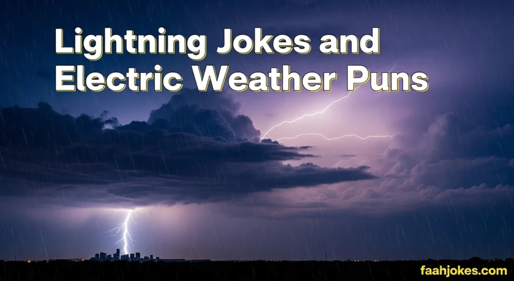 Lightning Jokes and Electric Weather Puns