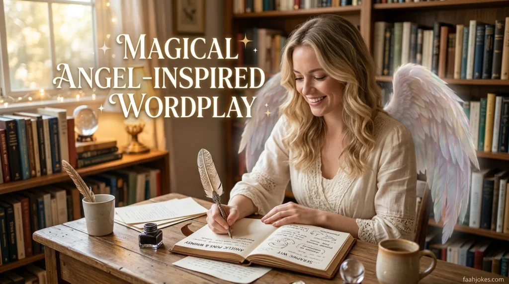 Magical Angel-Inspired Wordplay