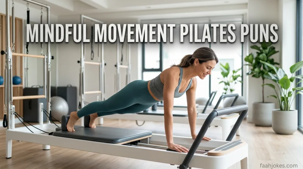 Mindful Movement Pilates Puns