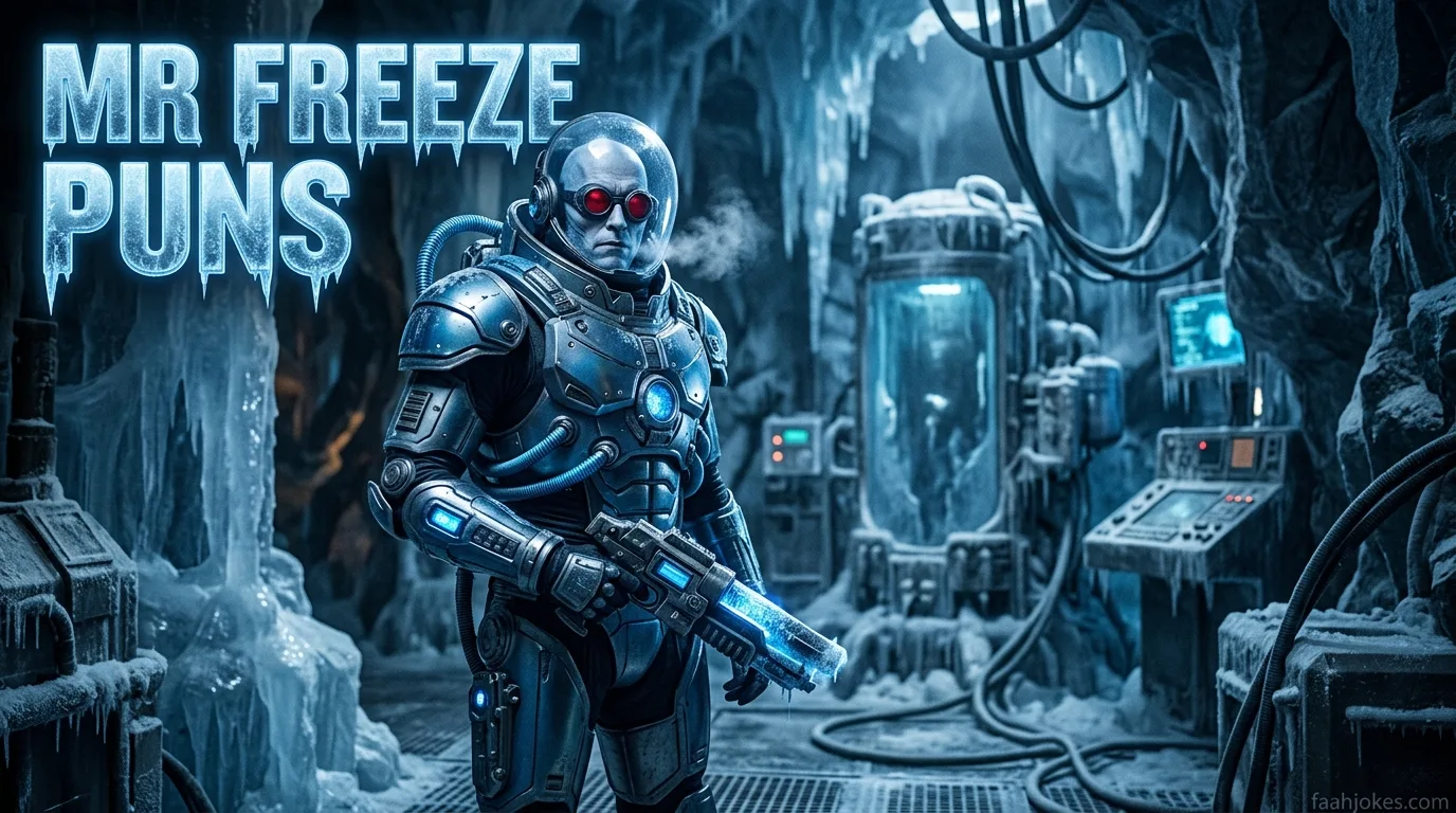 Mr Freeze Puns