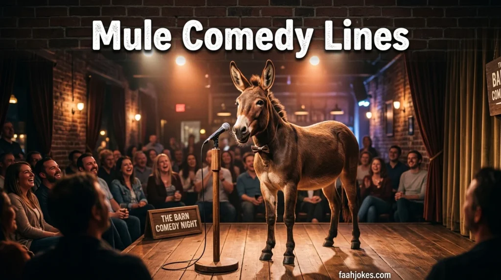 Mule Comedy Lines