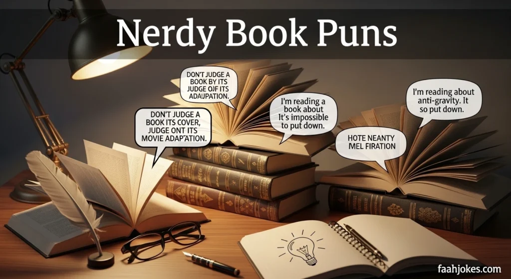 Nerdy Book Puns