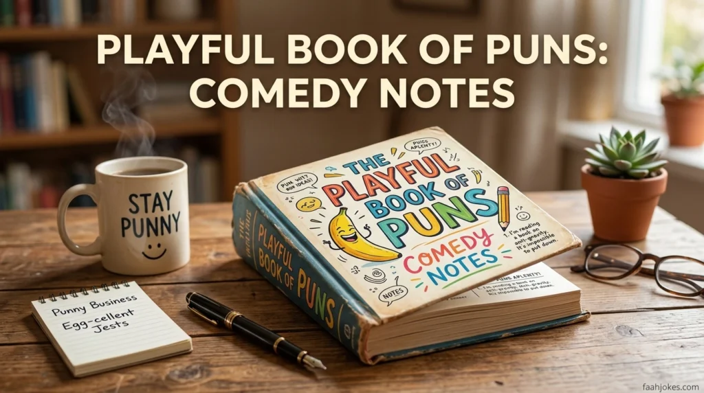 Playful Book of Puns Comedy Notes
