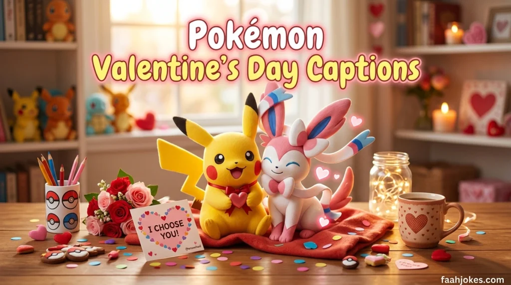 Pokemon Valentines Day Captions