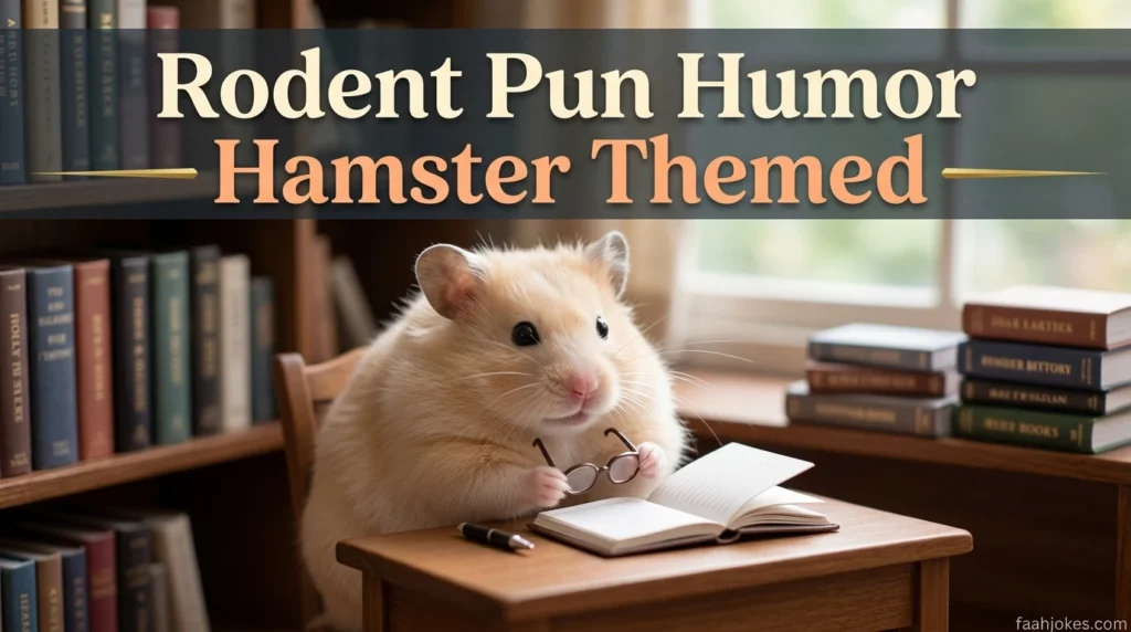 Rodent Pun Humor Hamster Themed