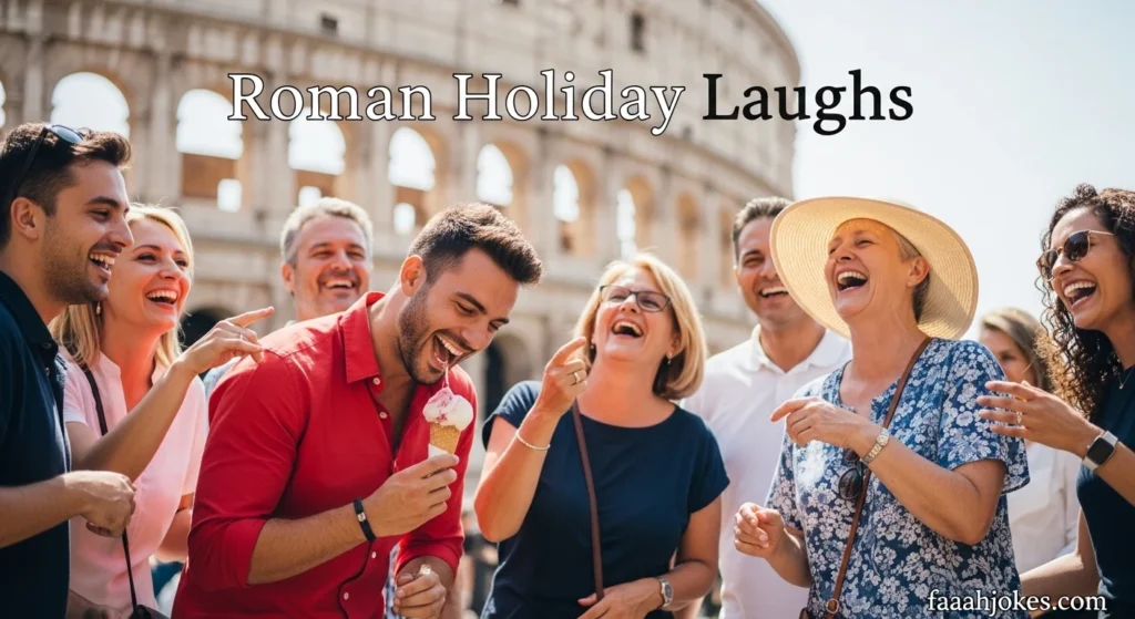Roman Holiday Laughs