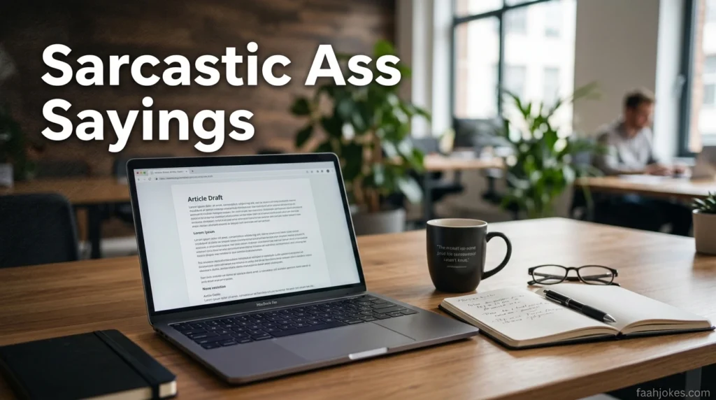 Sarcastic Ass Sayings