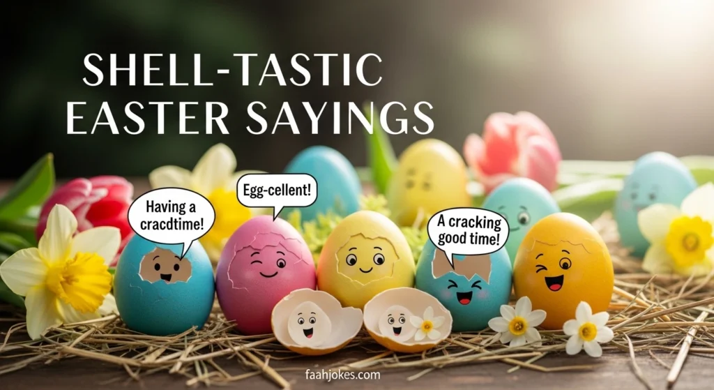 Shell-tastic Easter Sayings