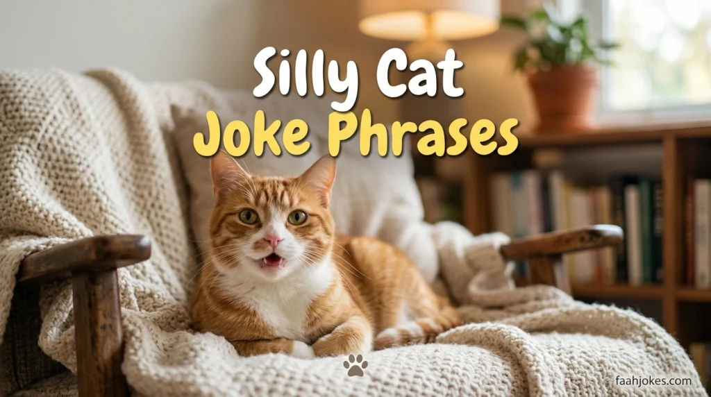 Silly Cat Joke Phrases