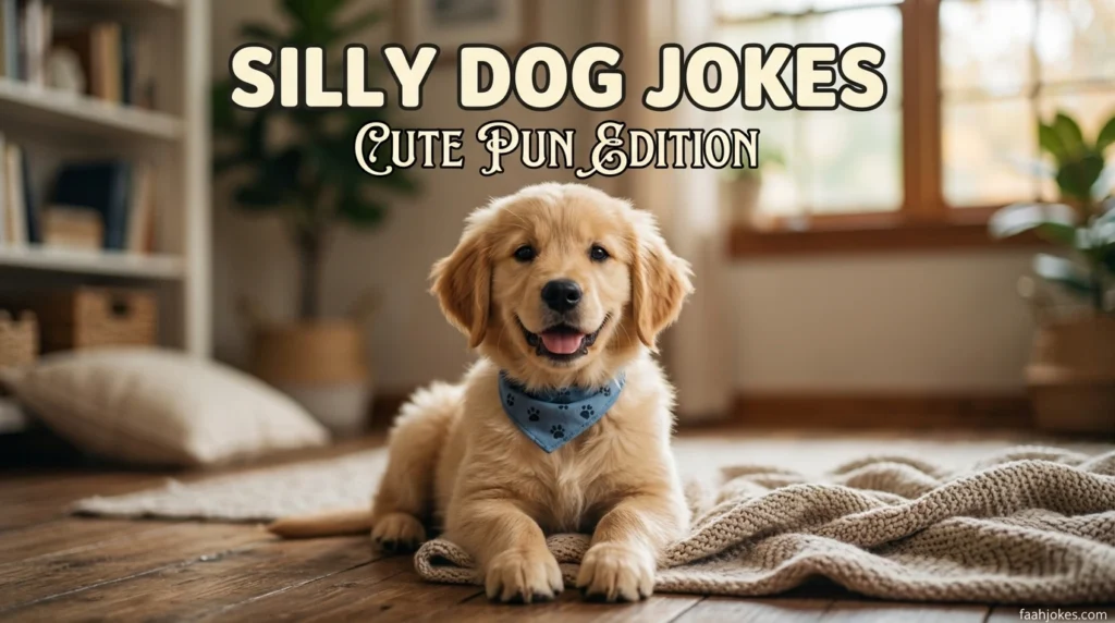 silly dog jokes cute pun edition