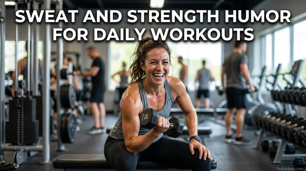 Sweat and Strength Humor for Daily Workouts