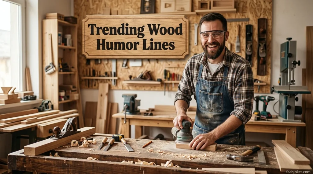 Trending Wood Humor Lines