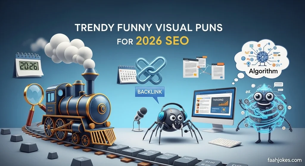 Trendy Funny Visual Puns for 2026 SEO