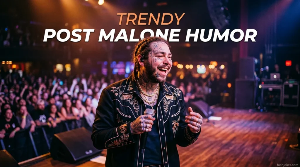 Trendy Post Malone Humor