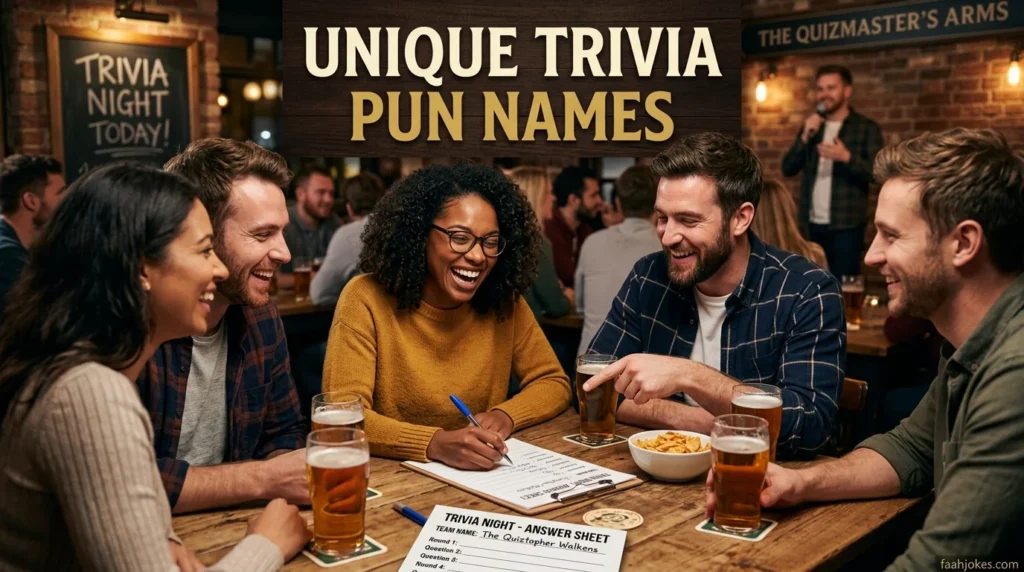 Unique Trivia Pun Names