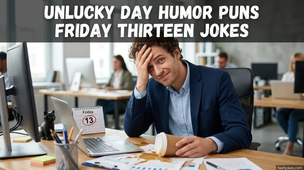unlucky day humor puns friday thirteen jokes