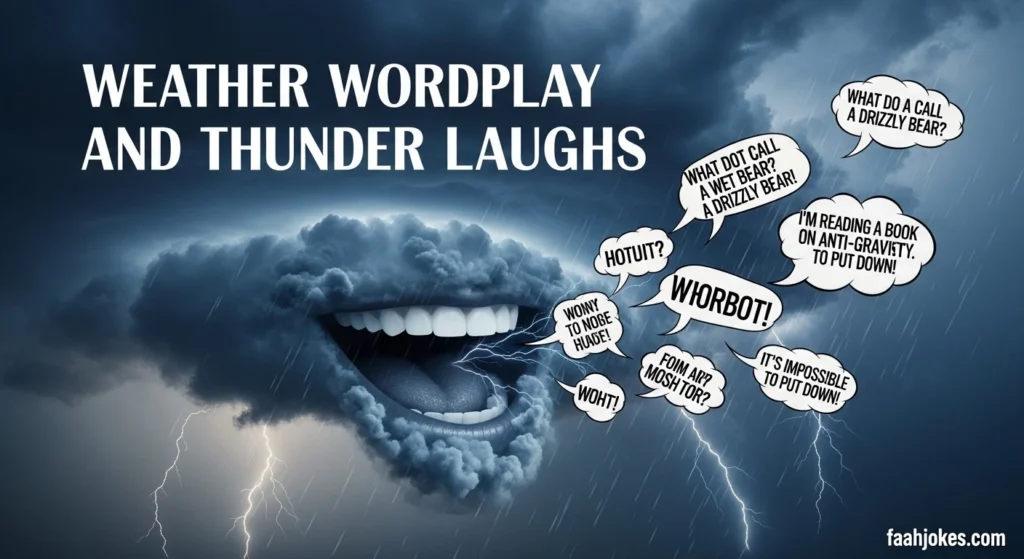 Weather Wordplay and Thunder Laughs