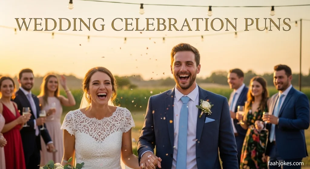 Wedding Celebration Puns