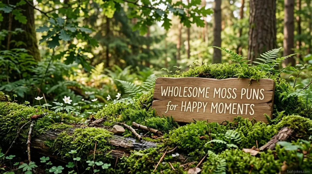 Wholesome Moss Puns for Happy Moments