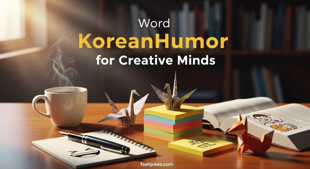 Word Korean Humor for Creative Minds