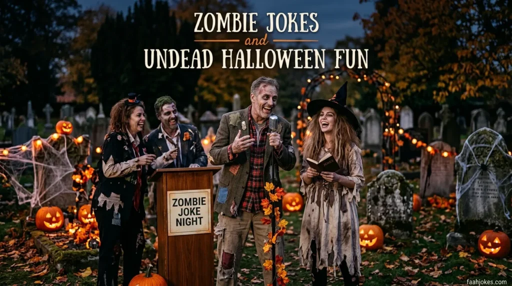 Zombie Jokes and Undead Halloween Fun