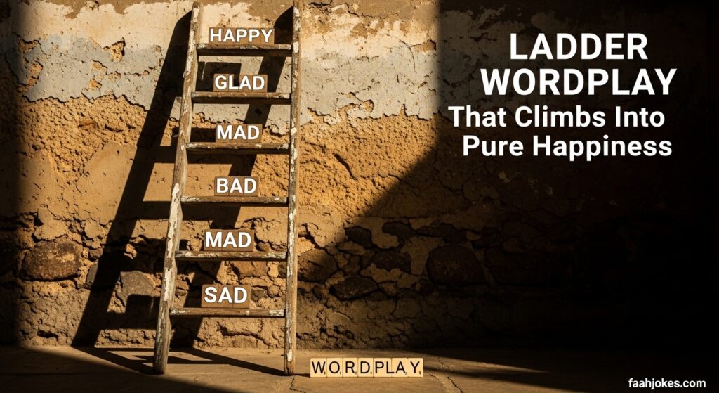 Ladder Wordplay That Climbs Into Pure Happiness