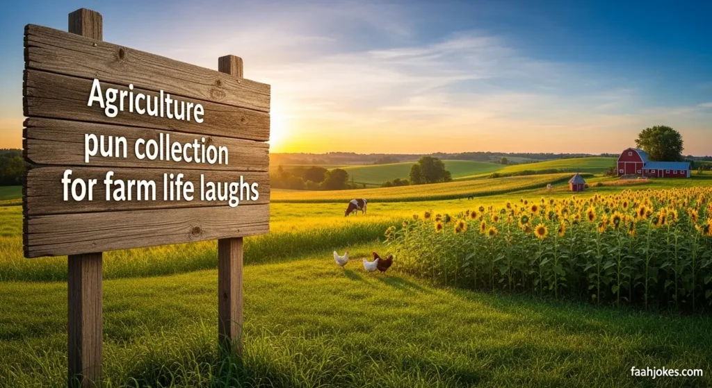 Agriculture pun collection for farm life laughs