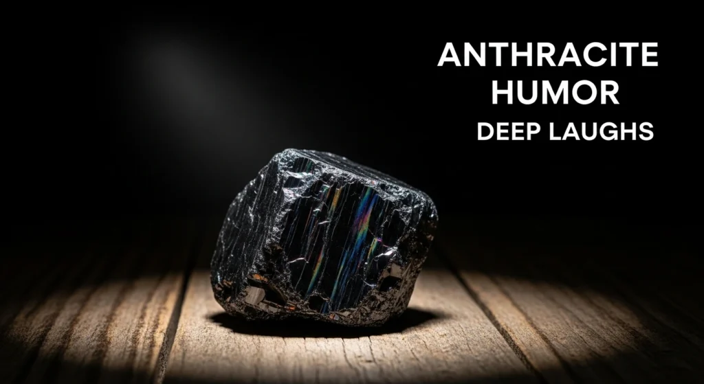 Anthracite humor deep laughs