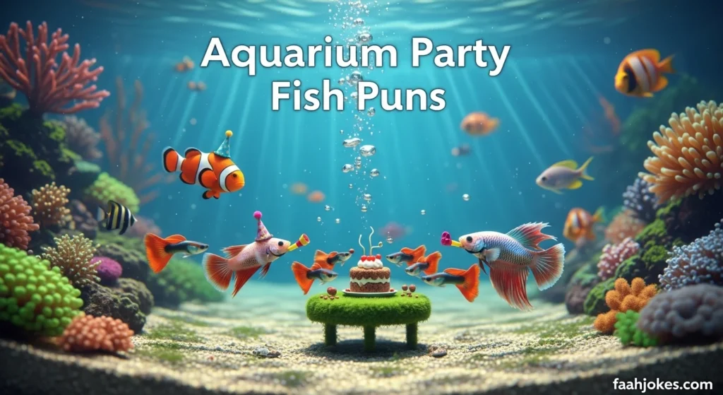 Aquarium Party Fish Puns