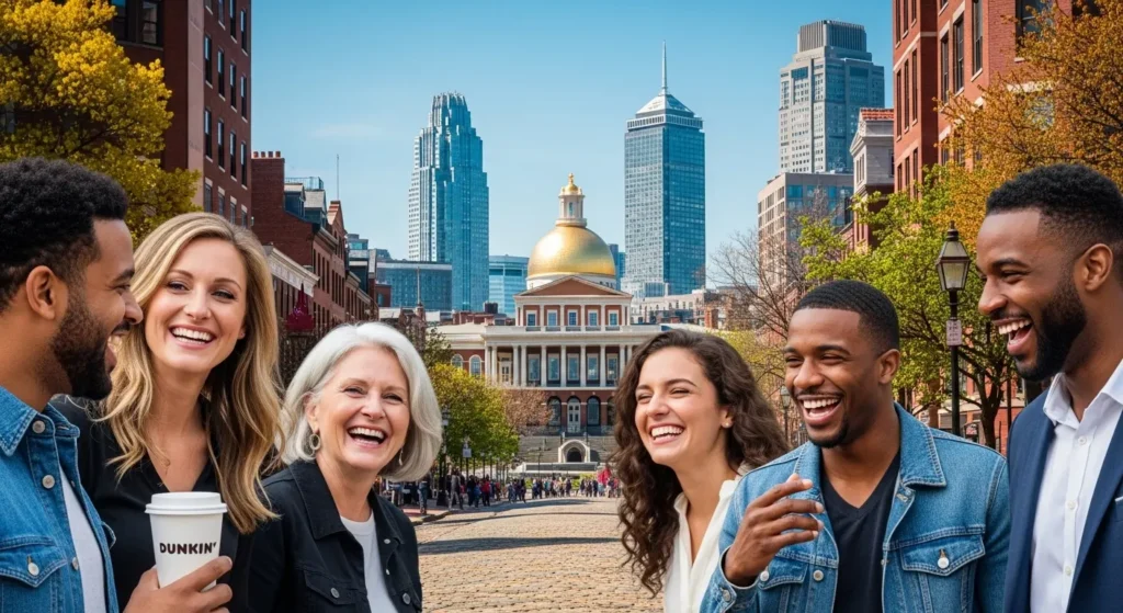 Boston joke captions and witty puns collection