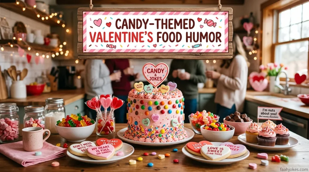 Candy-Themed Valentine's Food Humor