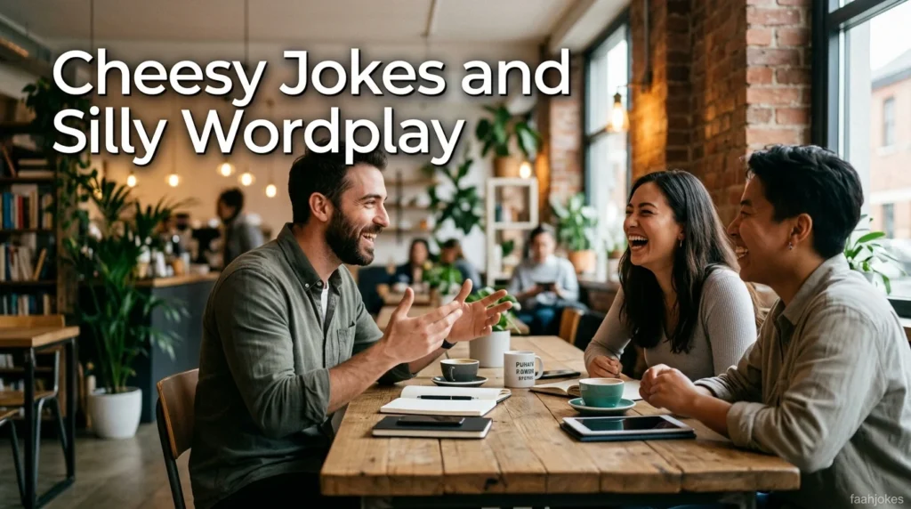 Cheesy Jokes and Silly Wordplay